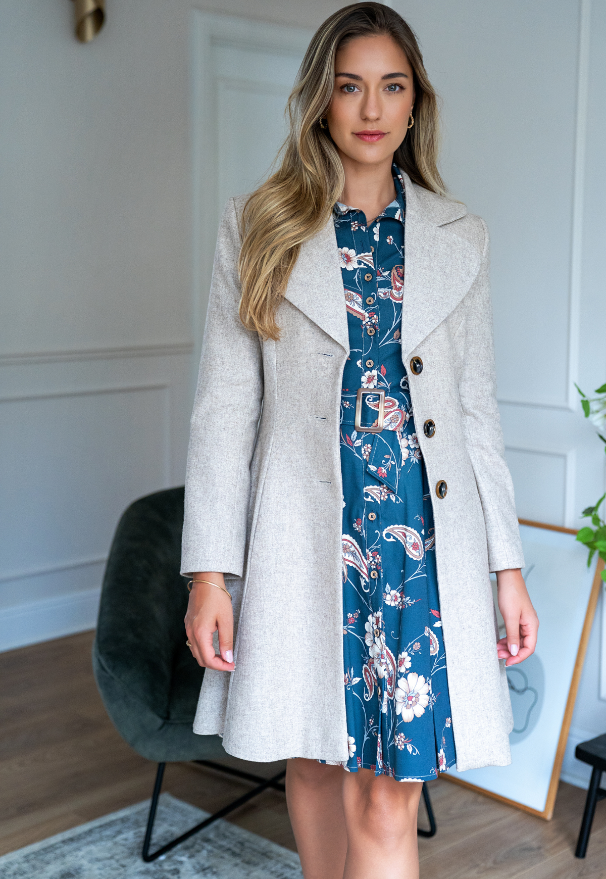 Lexie ivory  coat