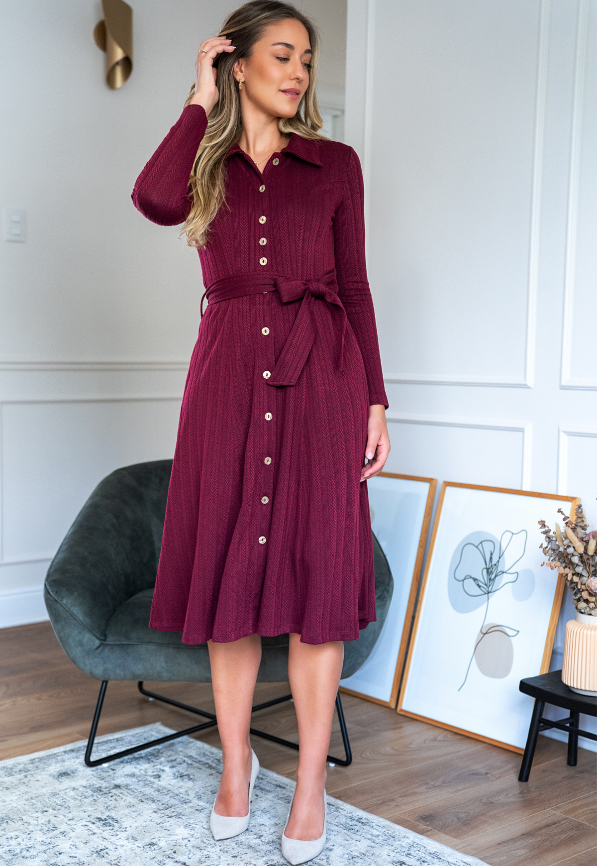 Veronika  Burgundy