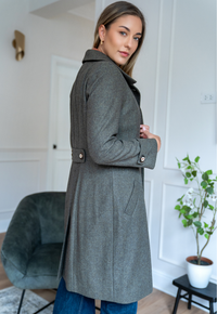 Barbara green coat