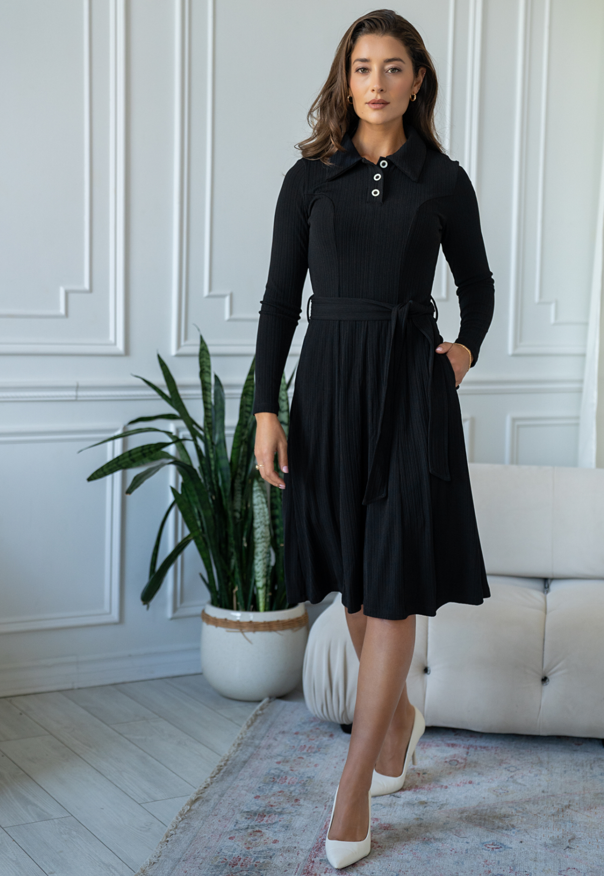 Adele Black dress