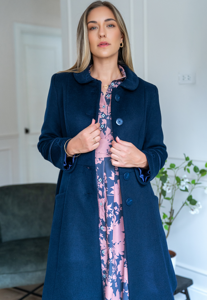 Pamela Blue coat