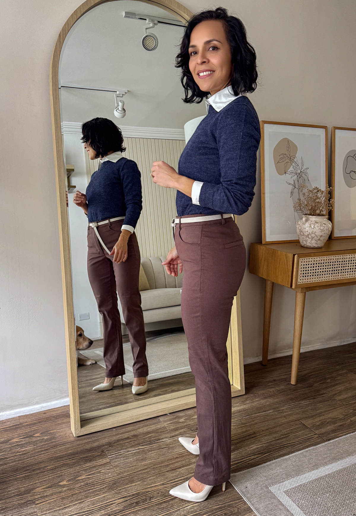 Pants Marcela brown