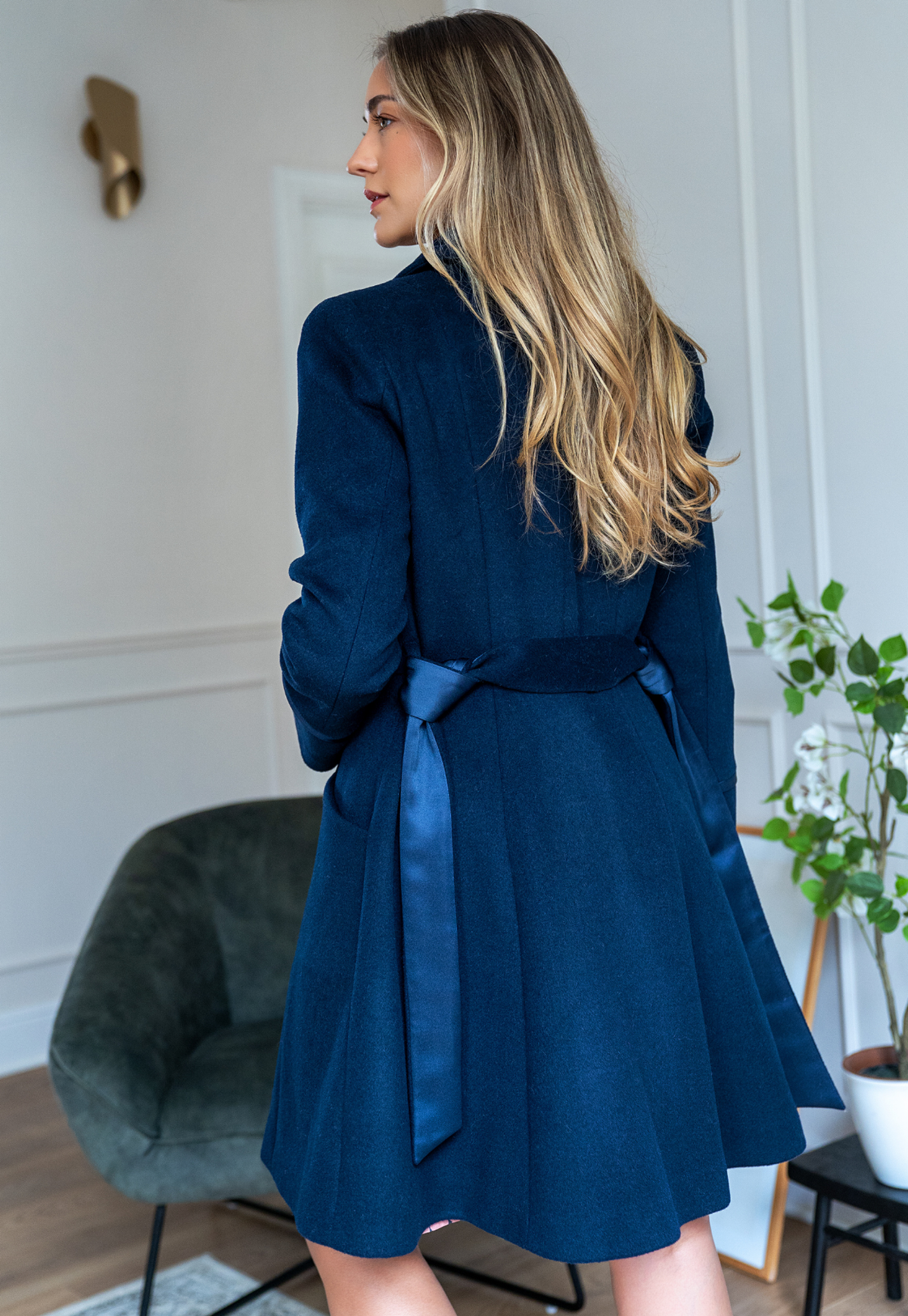 Pamela Blue coat