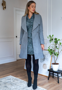 Charlotte grey coat