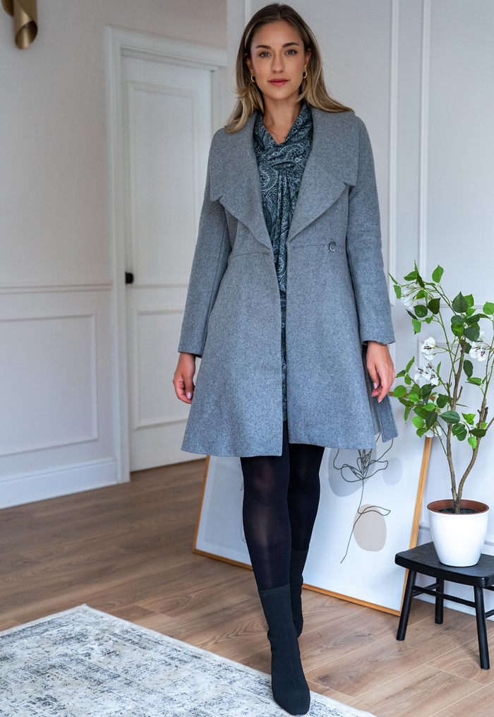 Charlotte grey coat