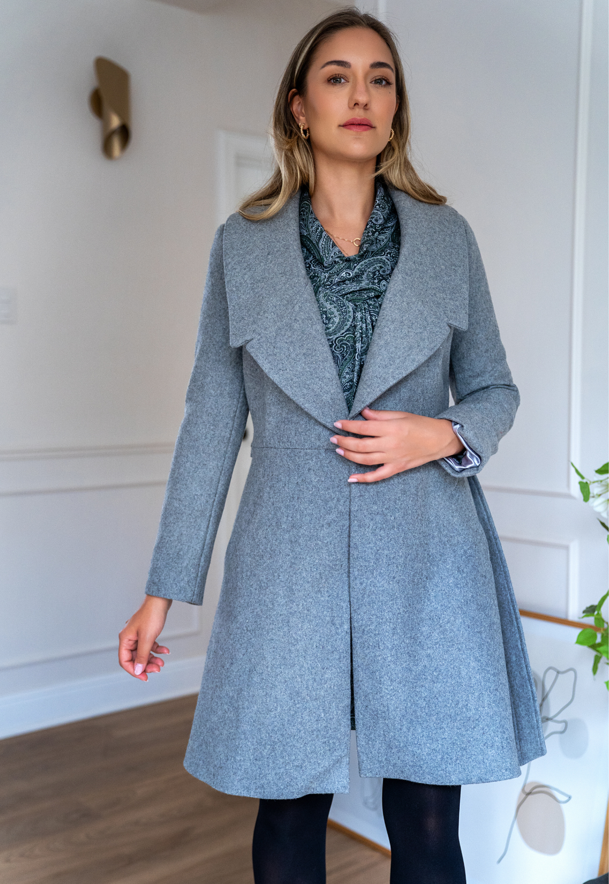 Charlotte grey coat