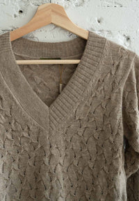 Las Perlas Pullover Nude