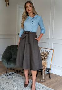 Paola Light Blue Blouse
