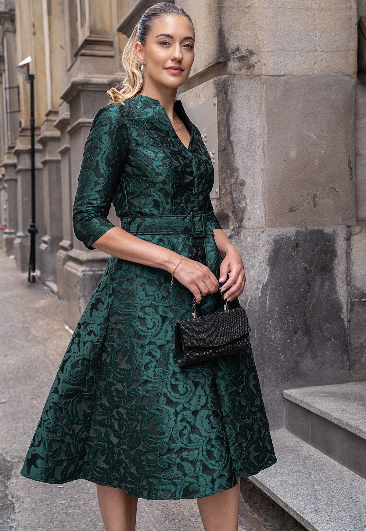 Catalina Green Dress