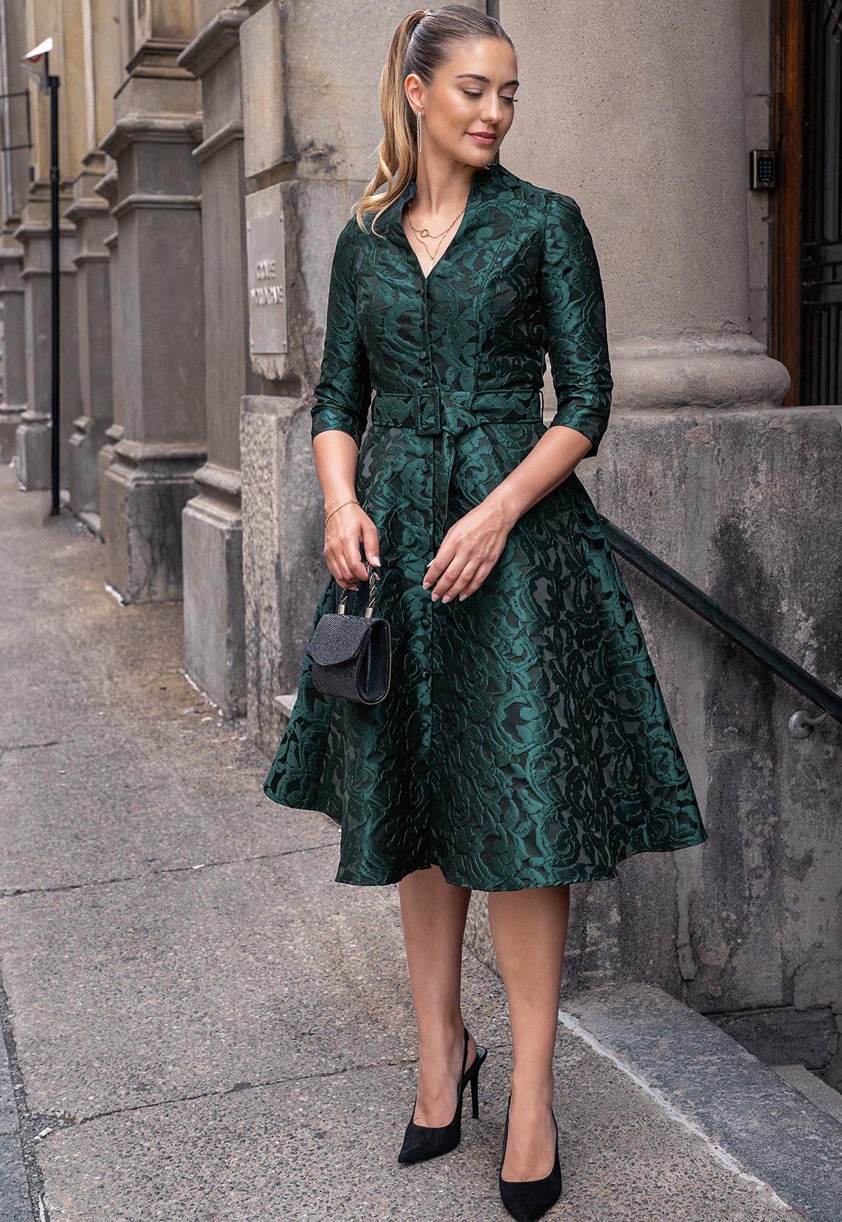 Catalina Green Dress