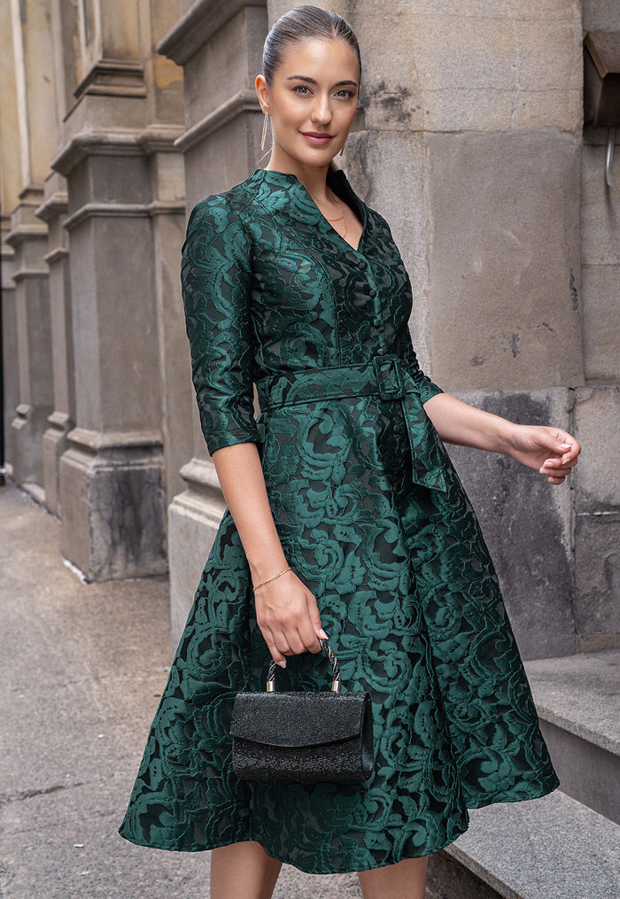 Catalina Green Dress