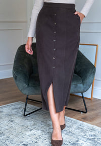 Zoe Brown Skirt