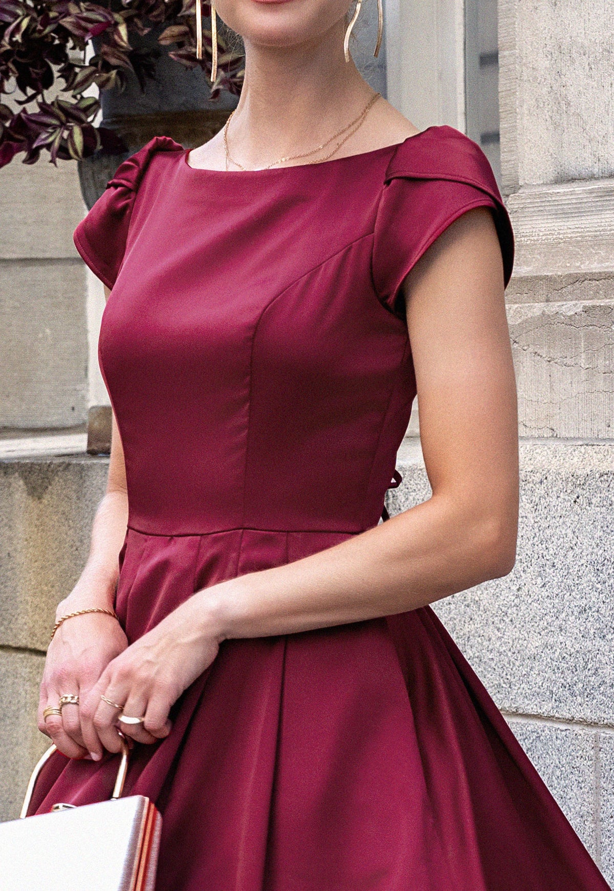 Marcela Cherry Red Dress