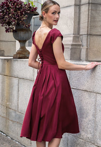 Marcela Cherry Red Dress