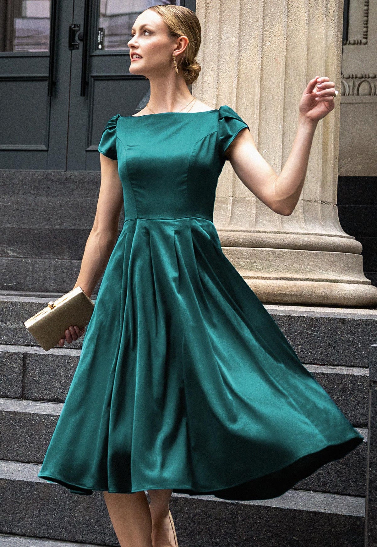 Marcela Green Dress