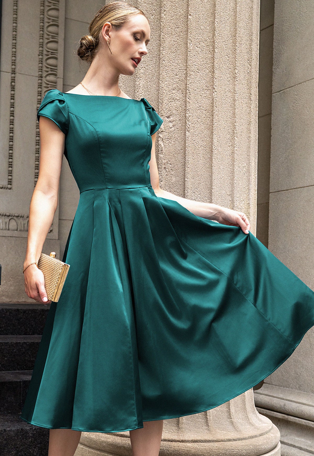 Marcela Green Dress