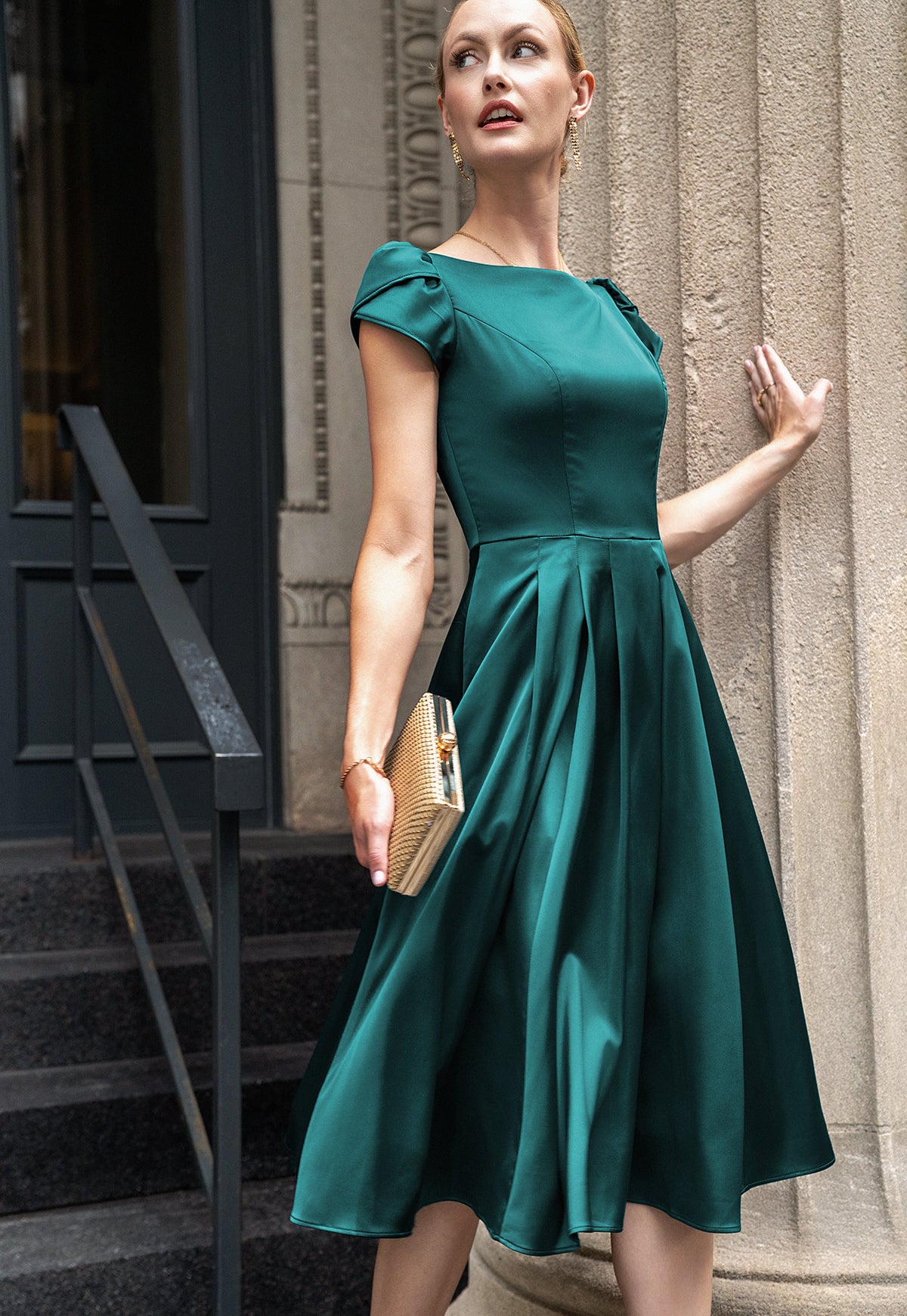 Marcela Green Dress