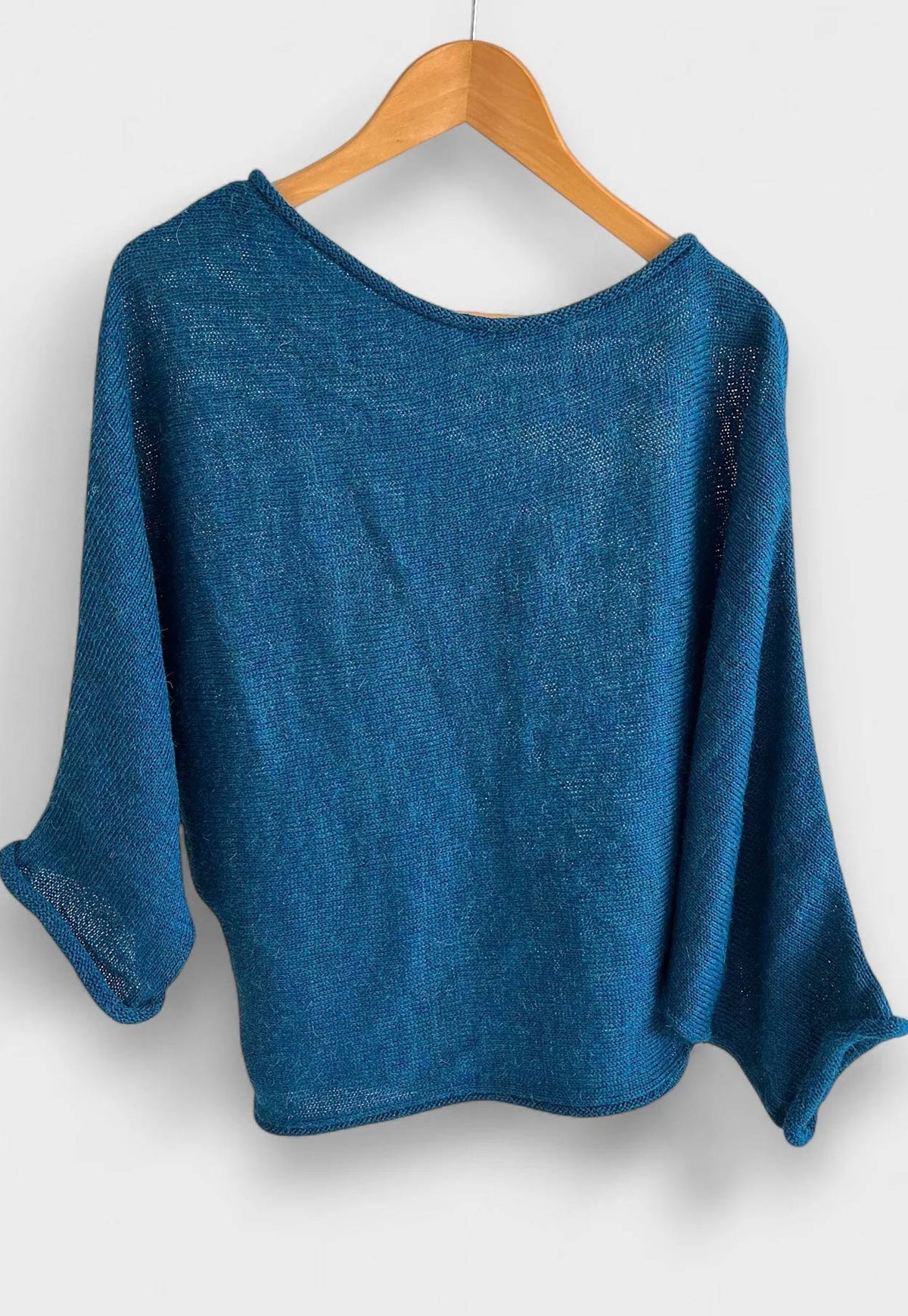 Nova Asymmetrical Baby Alpaca Sweater