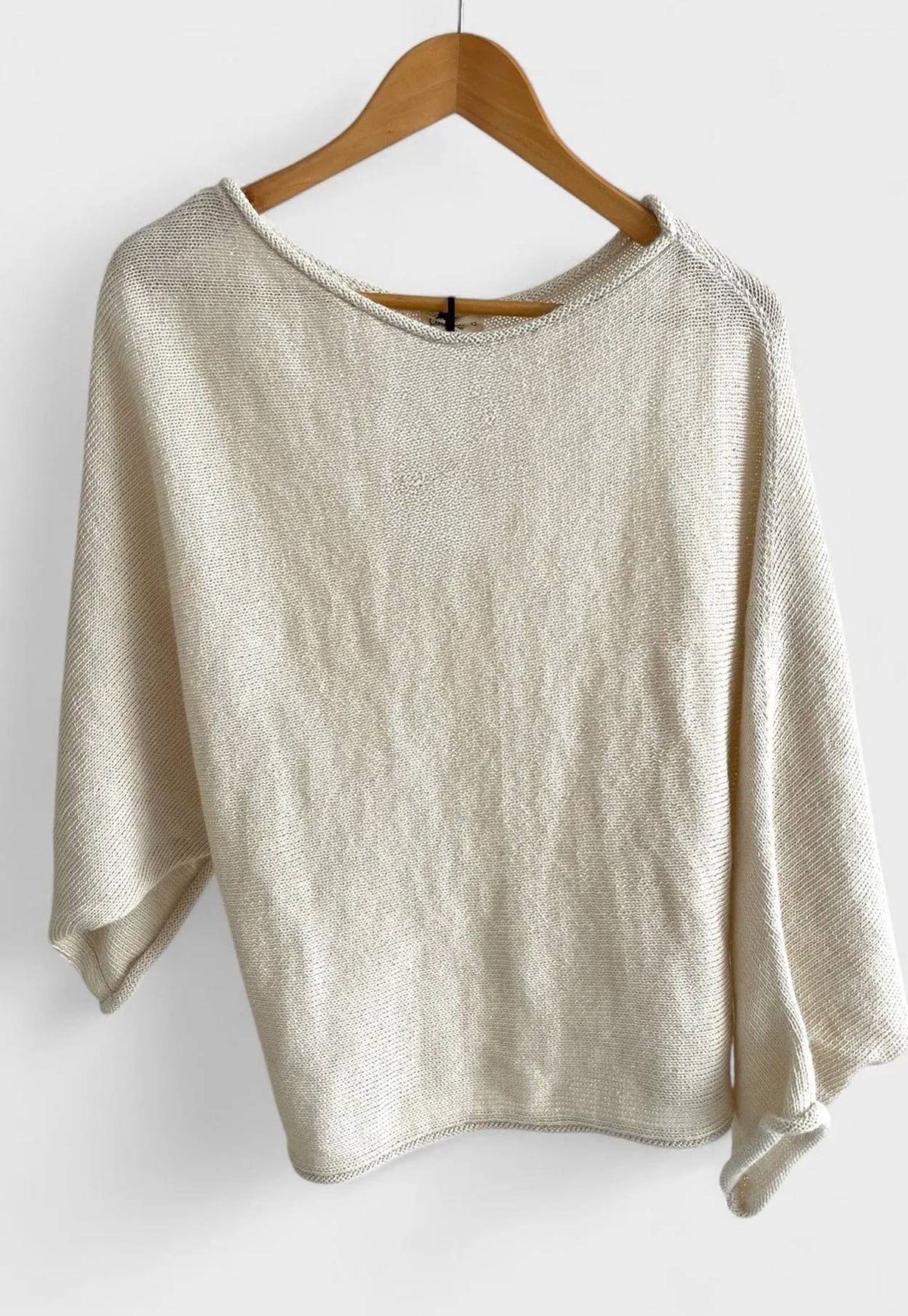 Nova Asymmetrical Baby Alpaca Sweater