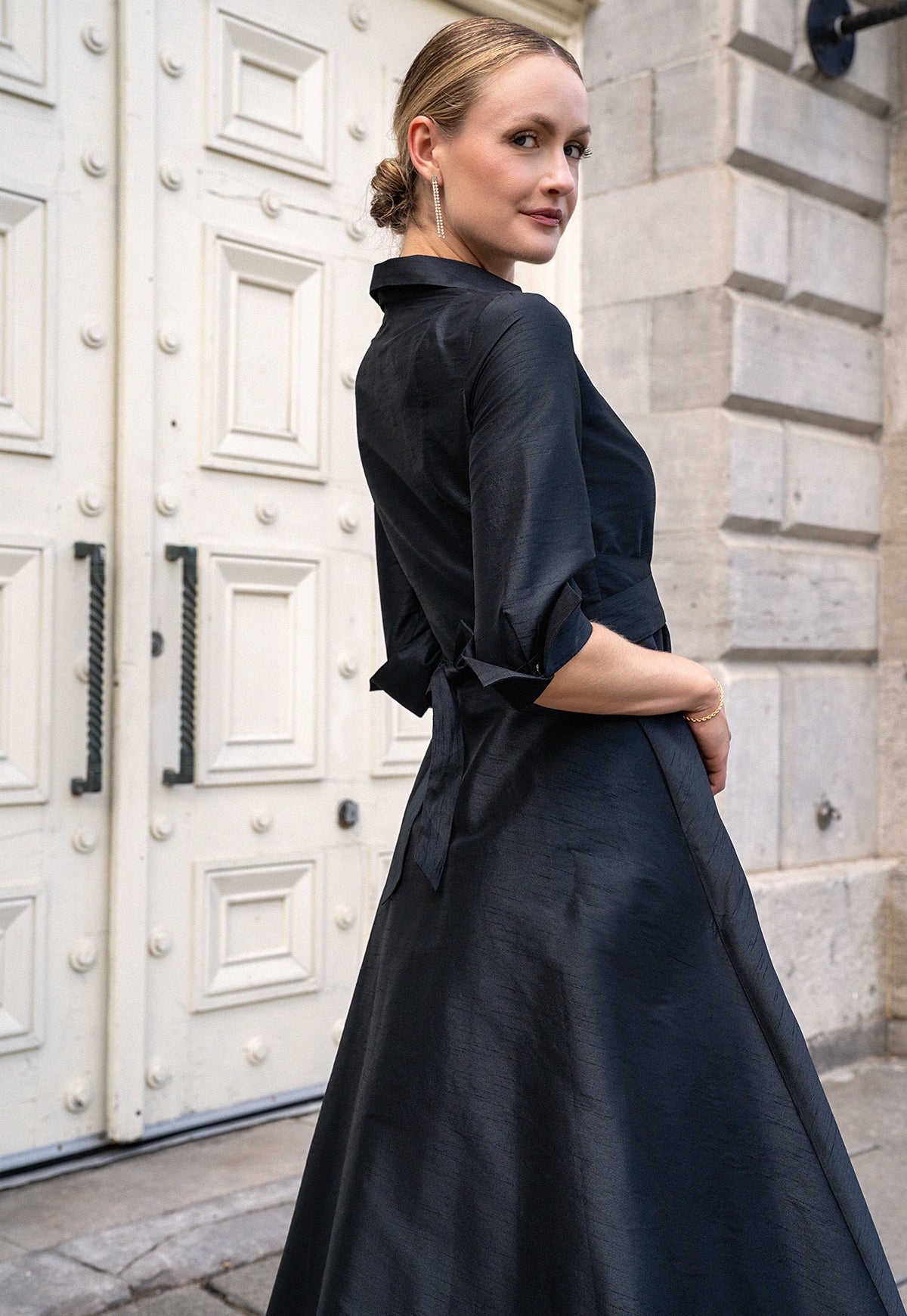 Rhita Black Dress