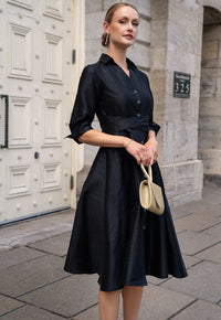 Rhita Black Dress