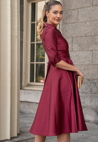 Rhita Cherry Red Dress