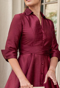 Rhita Cherry Red Dress