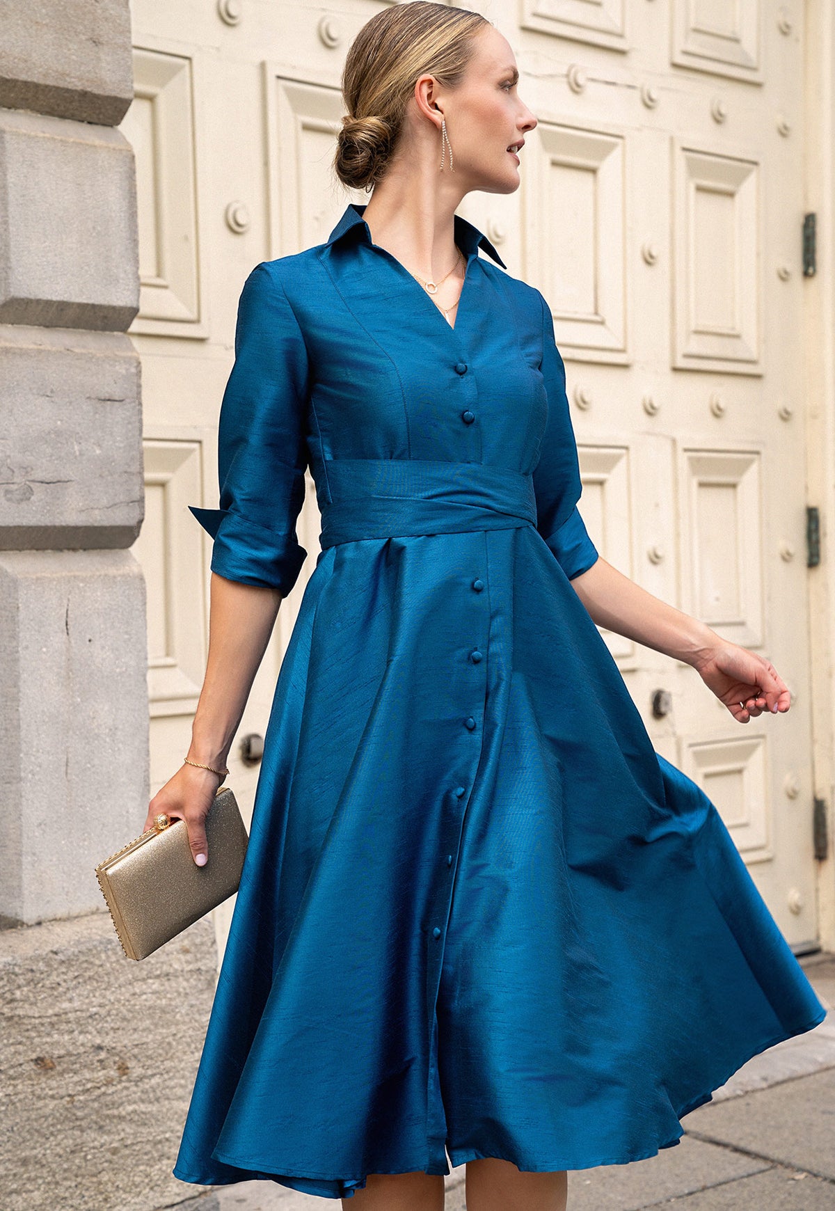 Rhita Turquoise Dress
