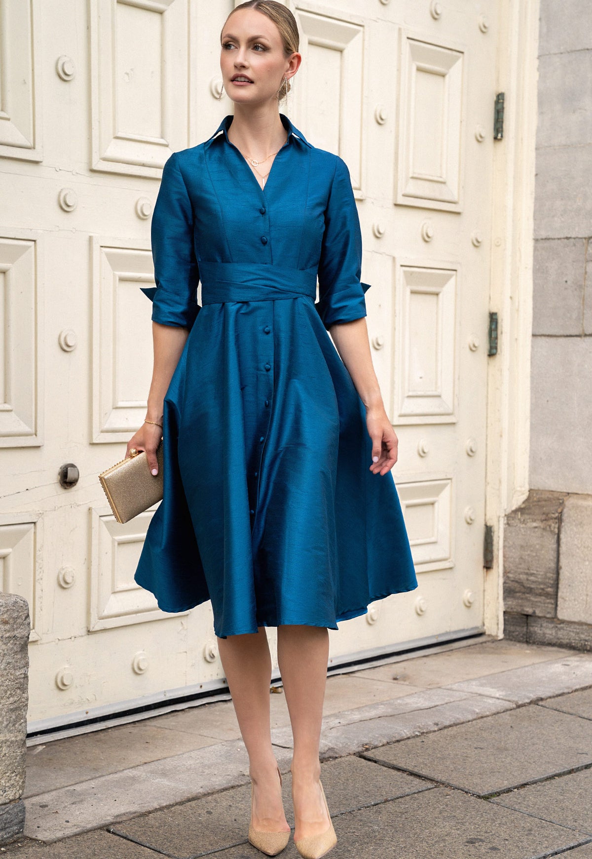 Rhita Turquoise Dress