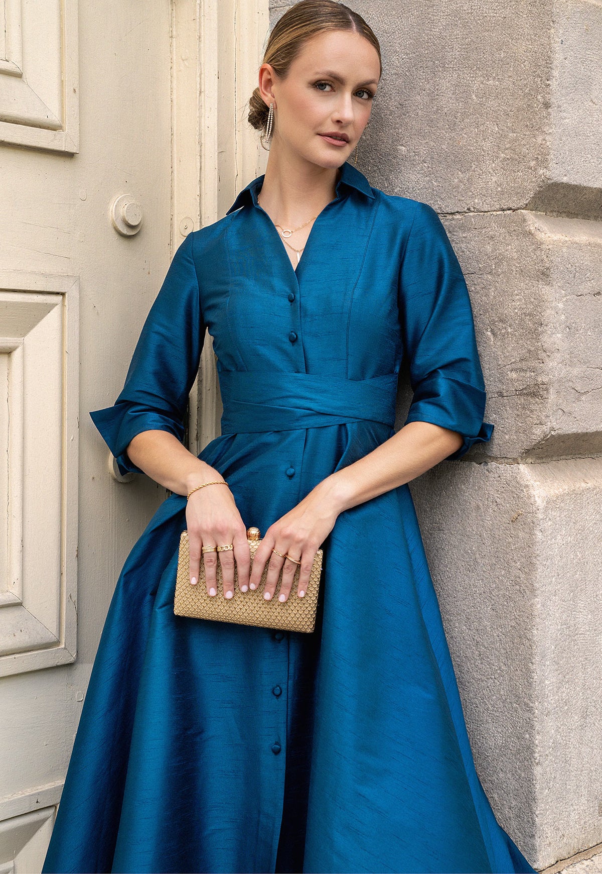 Rhita Turquoise Dress