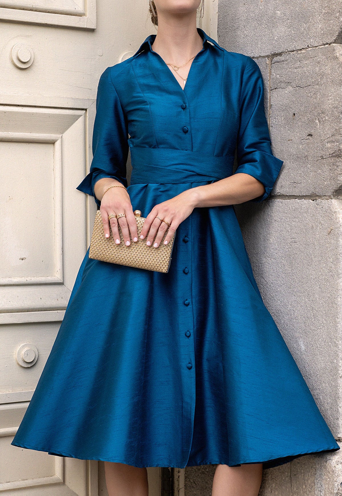 Rhita Turquoise Dress