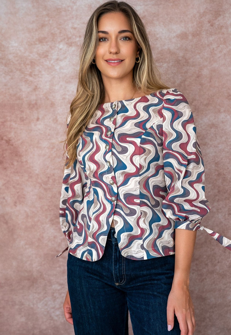 Toulouse Prt Blouse
