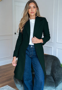 Laura Forest Green Coat