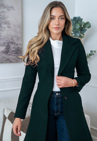 Laura Forest Green Coat