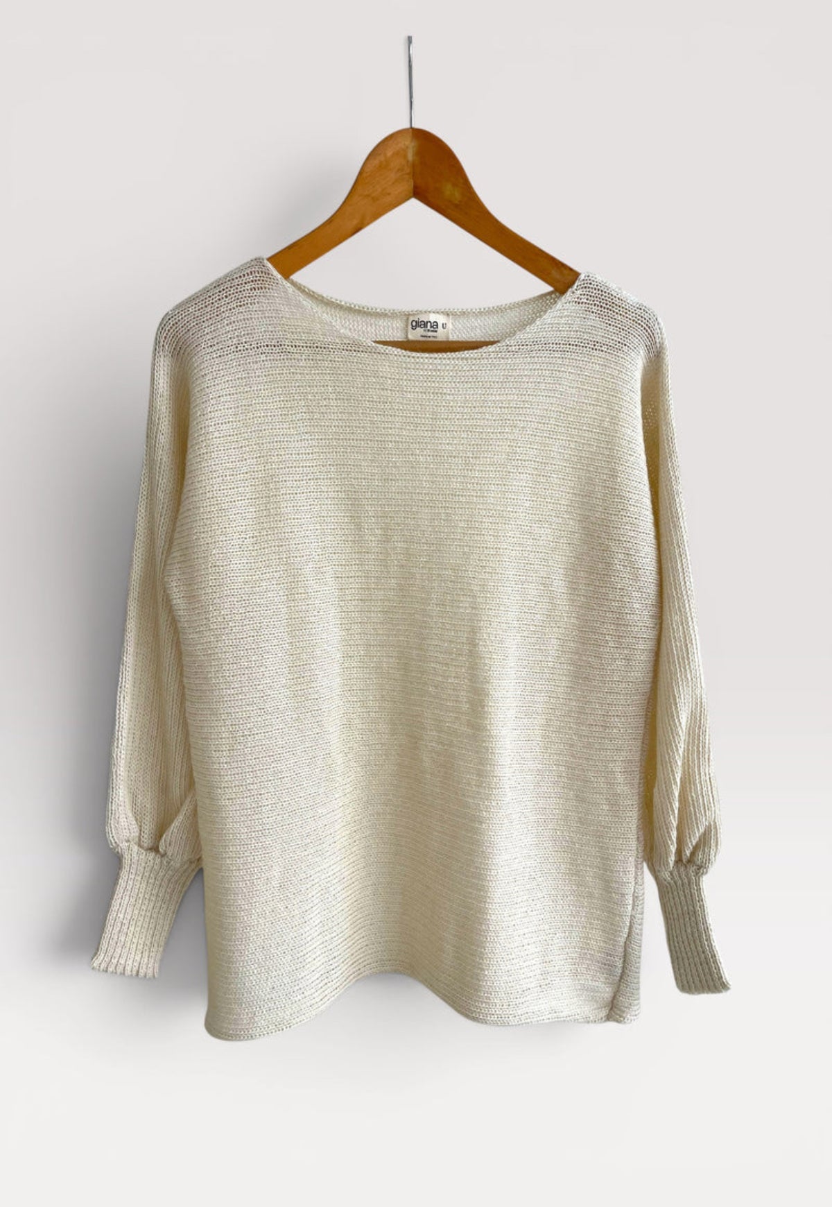 Alba baby alpaca sweater by Giana de Lana